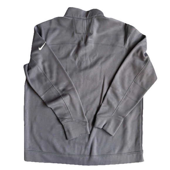 Nike Golf Binghamton University Bearcats Quarter Zip Pullover Size Large Gray - Picture 2 of 6